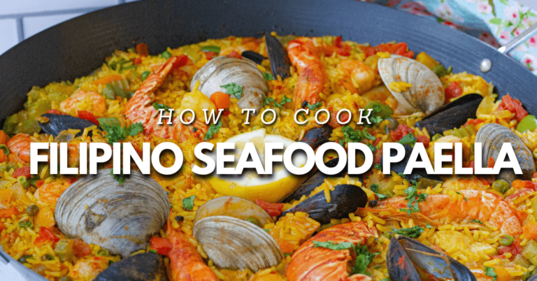 PINOY STYLE SEAFOOD PAELLA RECIPE Usapang Foodtrip