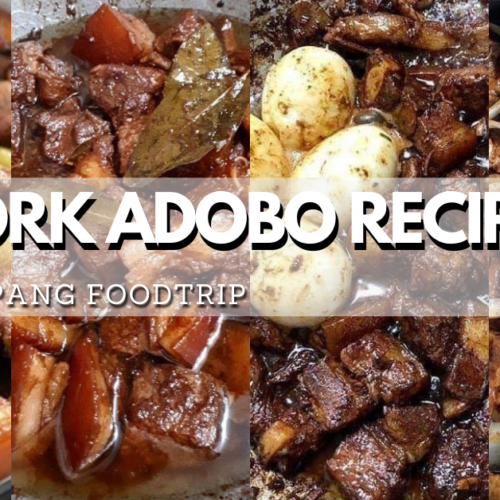 Pork Adobo Recipe Usapang Foodtrip