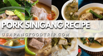 Sinigang Na Baboy Recipe