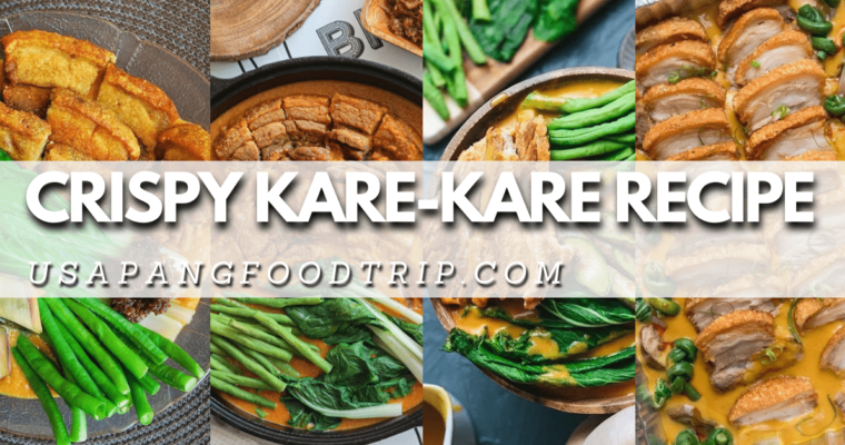 Crispy Pork Kare-Kare Recipe