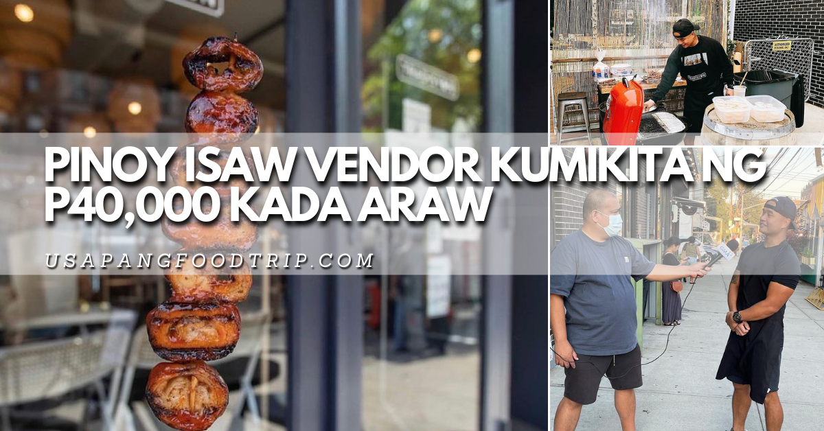 ALAMIN : Pinoy Isaw Vendor Kumikita Ng P40,000 Kada Araw Dahil Sa Isaw
